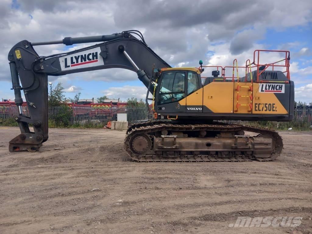 Volvo EC 750 EL 履帶式 挖土機/掘鑿機/挖掘機