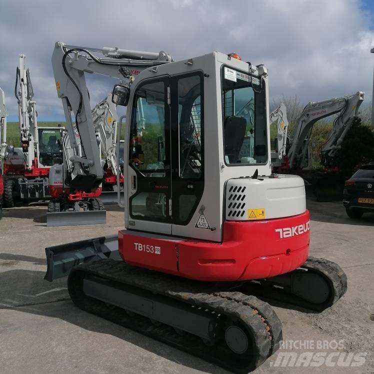 Takeuchi TB153FR 小型挖土機/掘鑿機<7t(小型挖掘機)