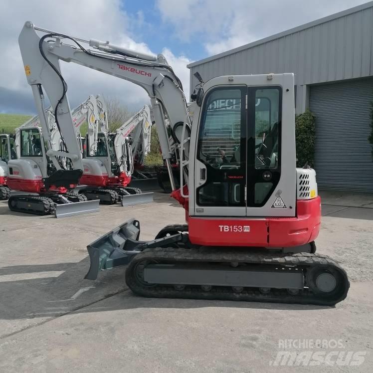 Takeuchi TB153FR 小型挖土機/掘鑿機<7t(小型挖掘機)