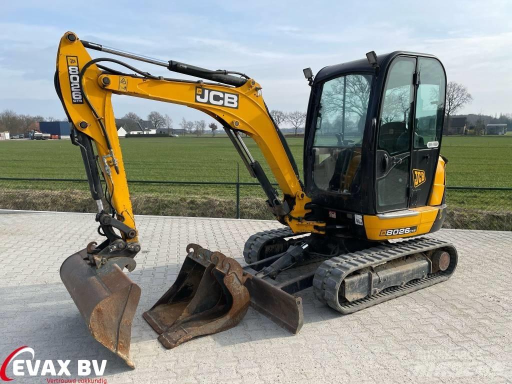 JCB 8026 CTS 小型挖土機/掘鑿機<7t(小型挖掘機)