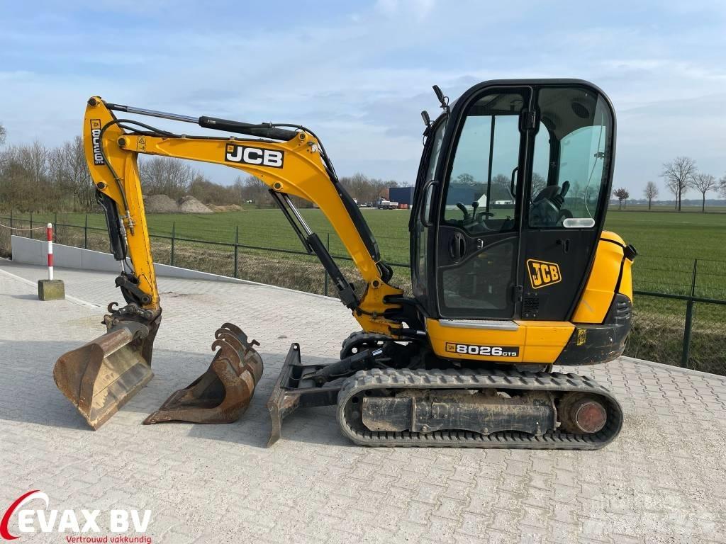JCB 8026 CTS 小型挖土機/掘鑿機<7t(小型挖掘機)