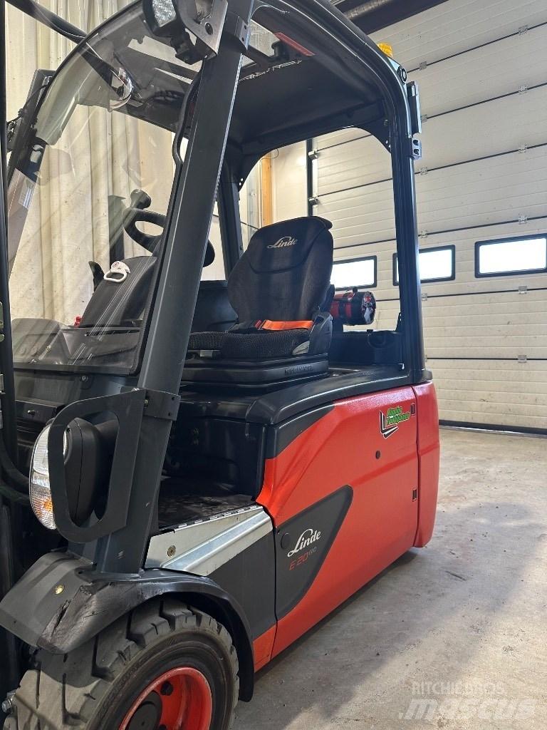 Linde E20L-02 電動堆高機