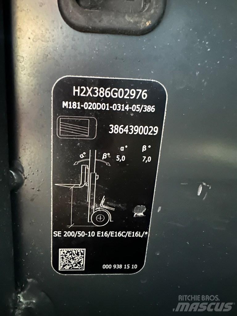 Linde E20L-02 電動堆高機