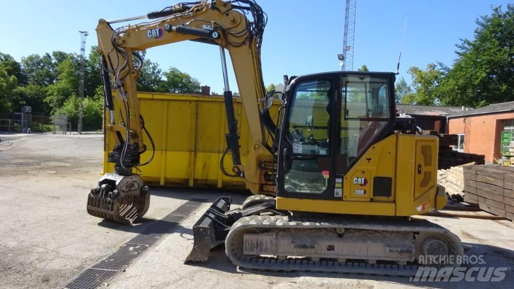 CAT 308 CR 中型挖土機/掘鑿機/挖掘機 7t-12t