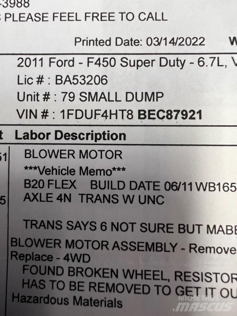 Ford F450 SUPER  DUTY 其他