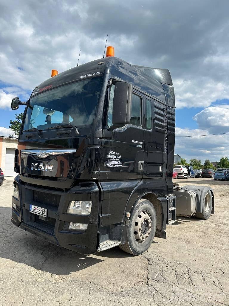 MAN TGX 18.480 XLX 曳引機組件