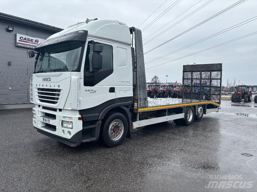 Iveco Stralis 420 平板式/側卸式卡車