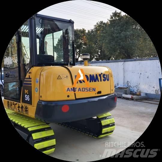 Komatsu PC 56 小型挖土機/掘鑿機<7t(小型挖掘機)