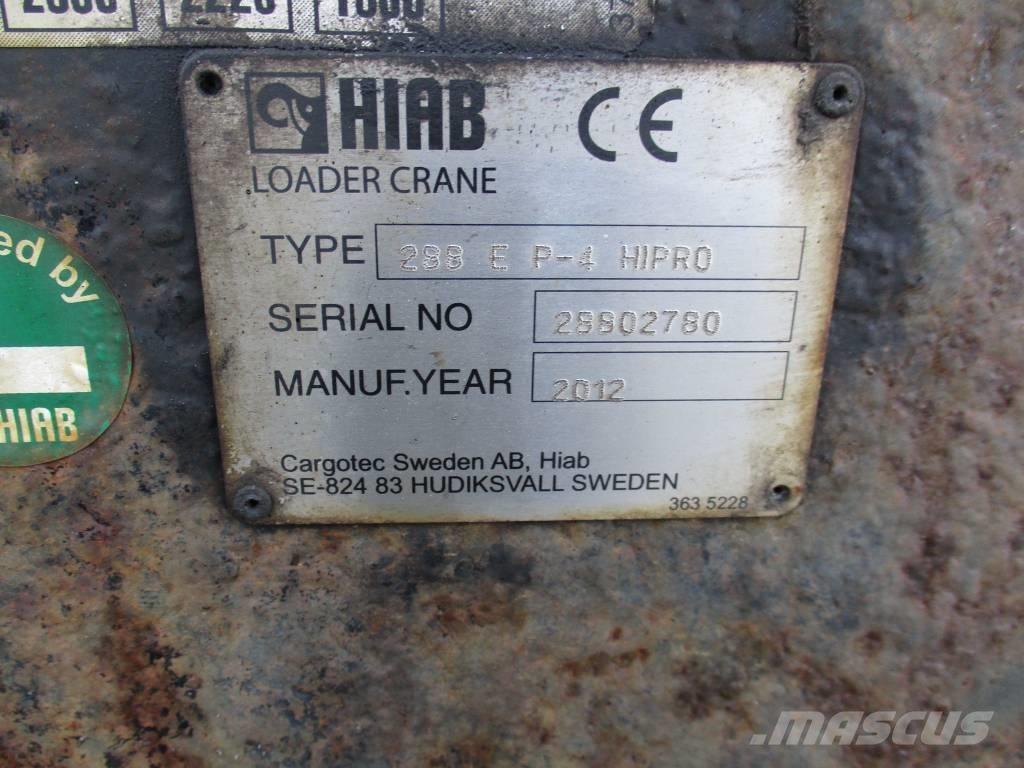Hiab 288E p-4 Hipro 裝載起重機