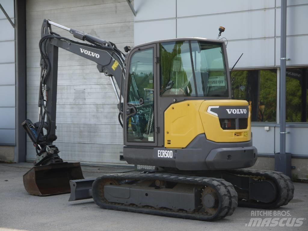 Volvo ECR 50 D 小型挖土機/掘鑿機<7t(小型挖掘機)