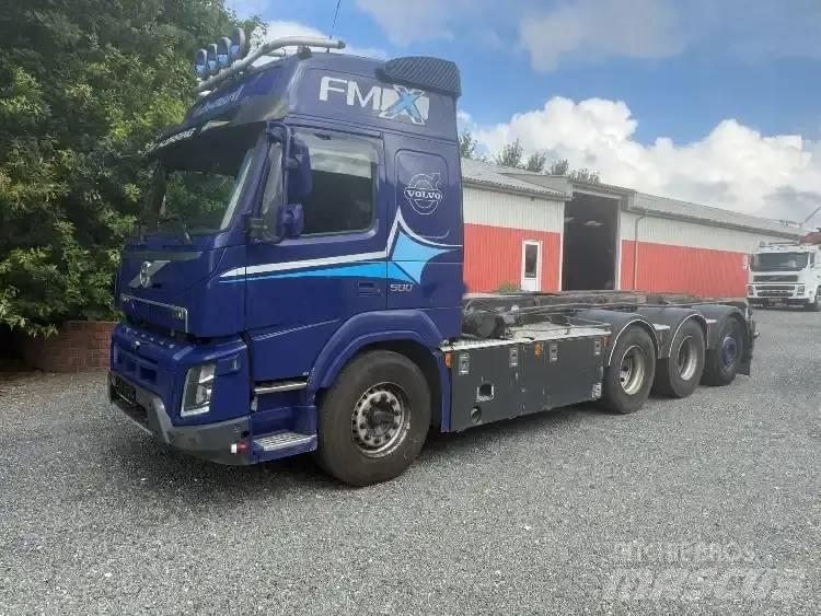 Volvo FMX 500 8x4 起重可拆卸式卡車