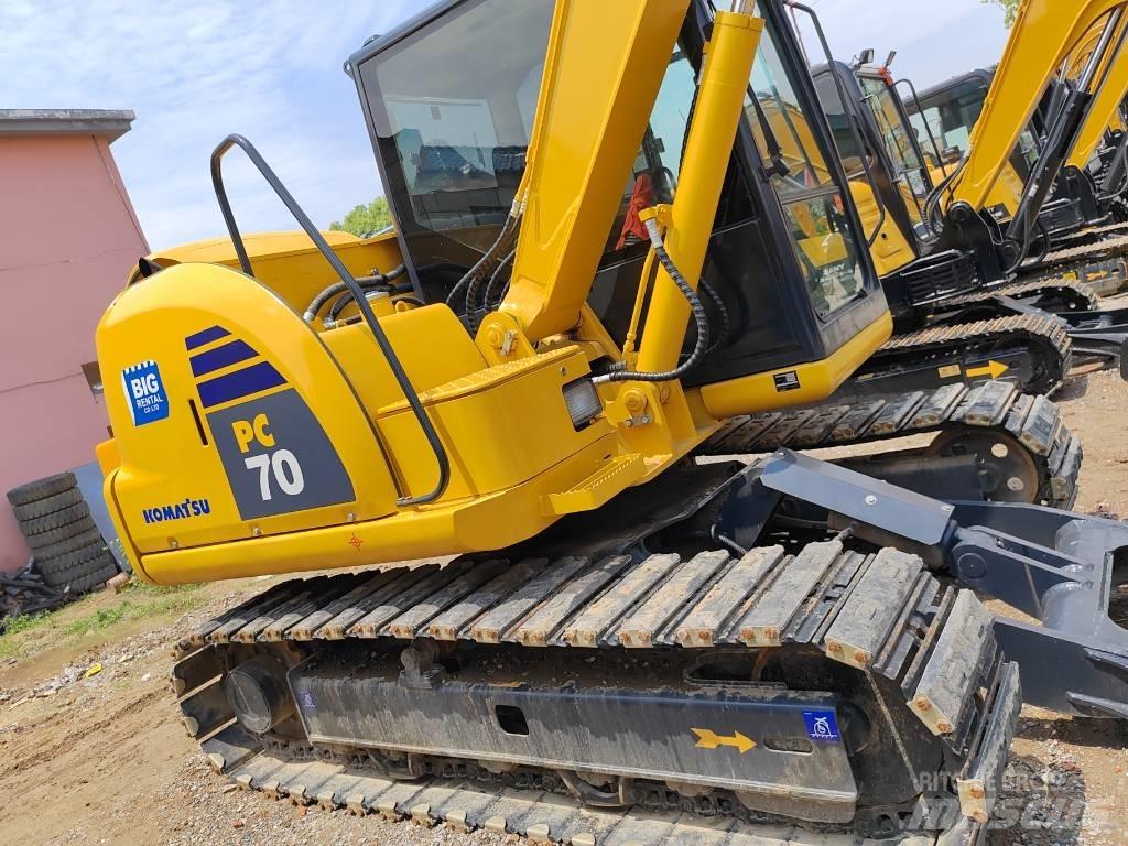 Komatsu PC 70 小型挖土機/掘鑿機<7t(小型挖掘機)