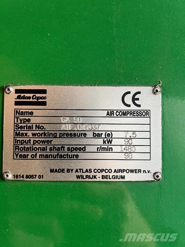 Atlas Copco GA 90 空氣壓縮機
