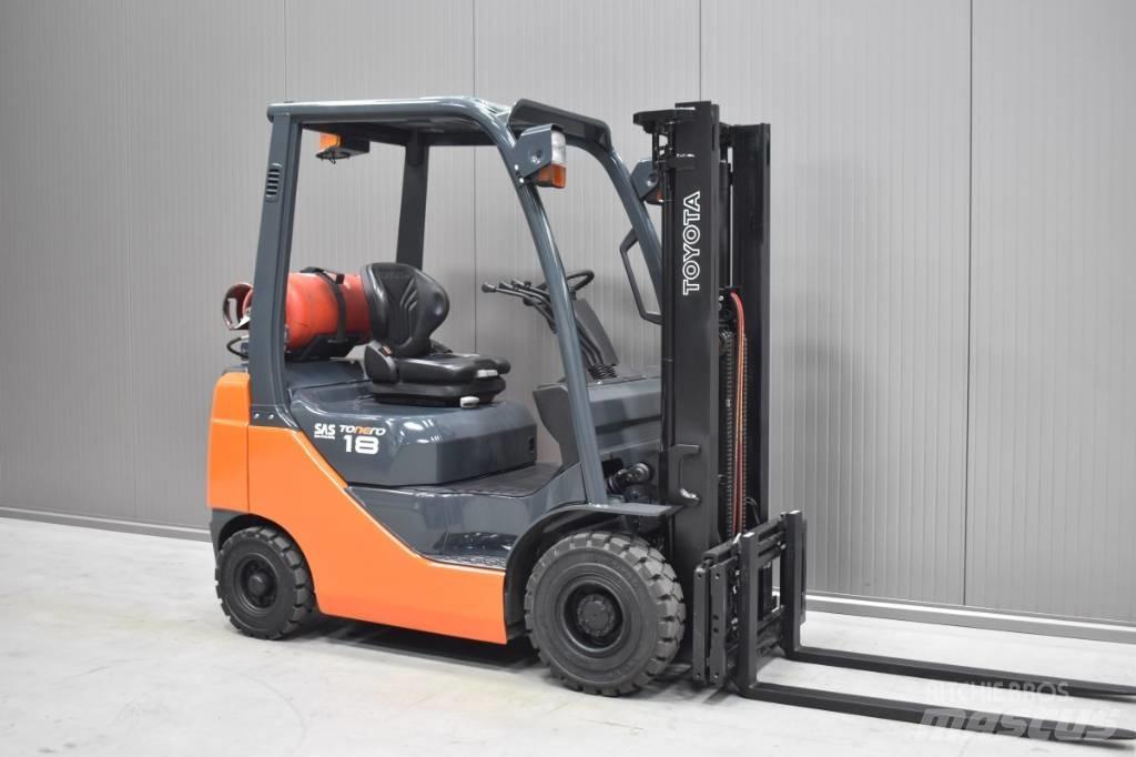 Toyota 02-8FGF18 液化石油氣LPG卡車