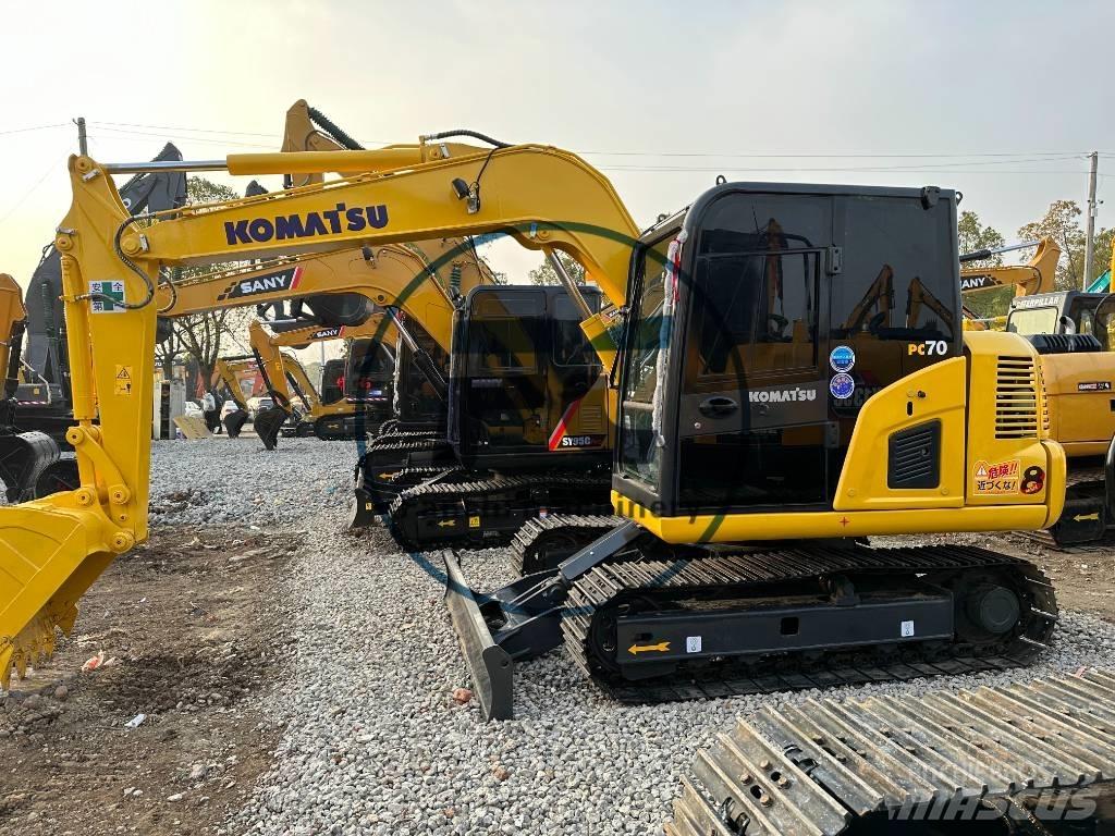 Komatsu PC 70 小型挖土機/掘鑿機<7t(小型挖掘機)