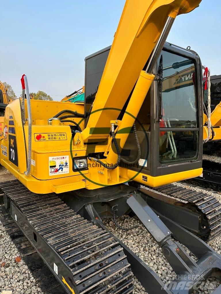 Komatsu PC 70 小型挖土機/掘鑿機<7t(小型挖掘機)