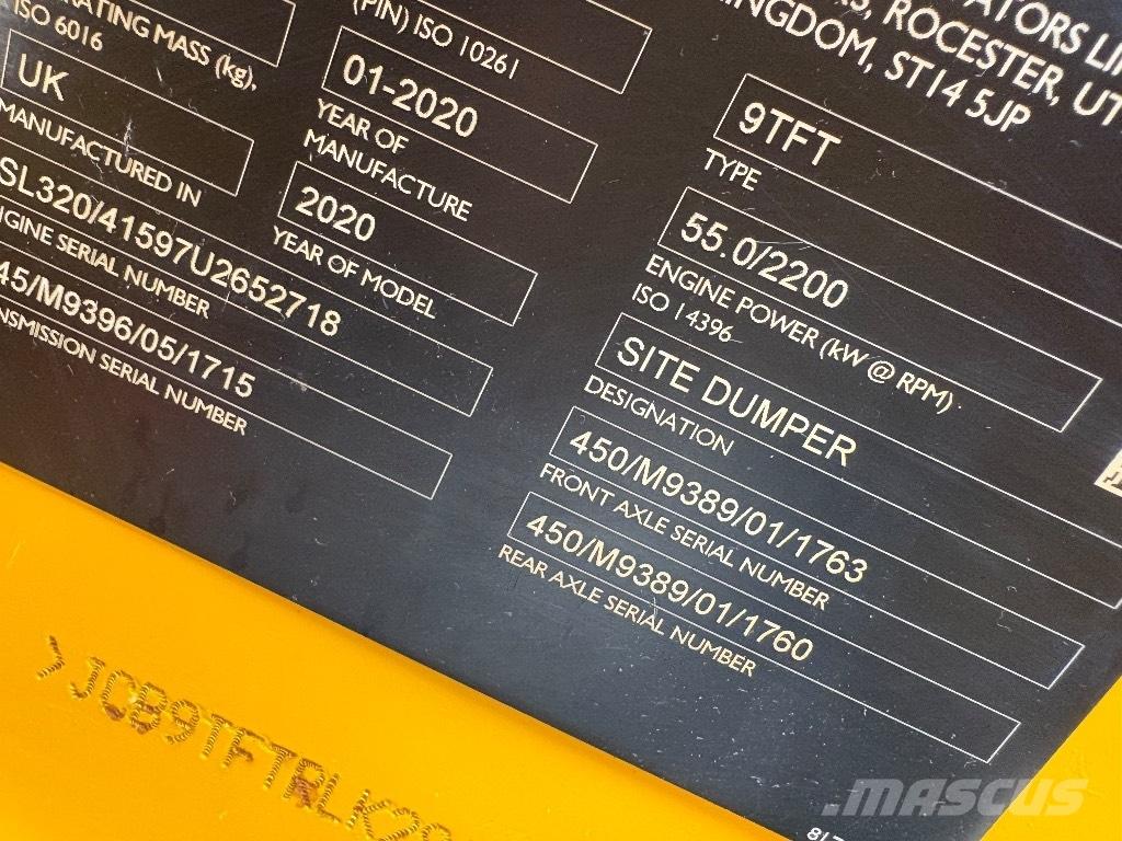 JCB 9TFT 側卸礦車
