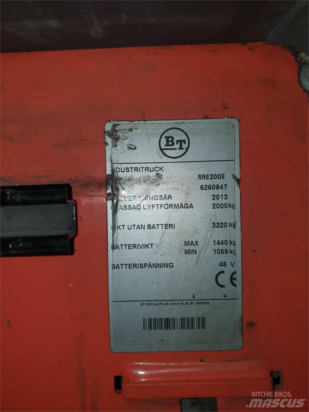 BT RRE200E 前伸式堆高機(叉車)