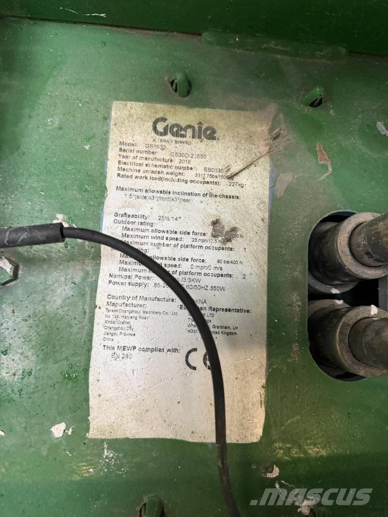 Genie GS 1932 剪式升降機