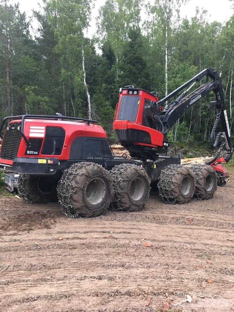 Komatsu 931 XC 收穫機
