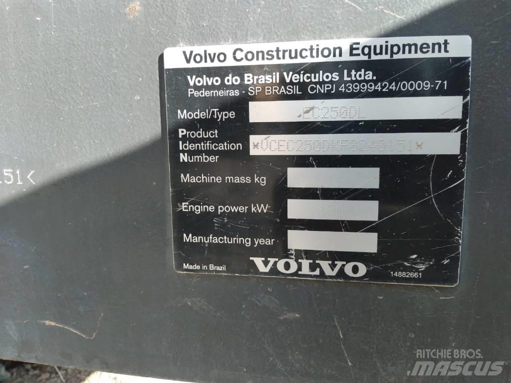 Volvo EC 250 D L 履帶式 挖土機/掘鑿機/挖掘機