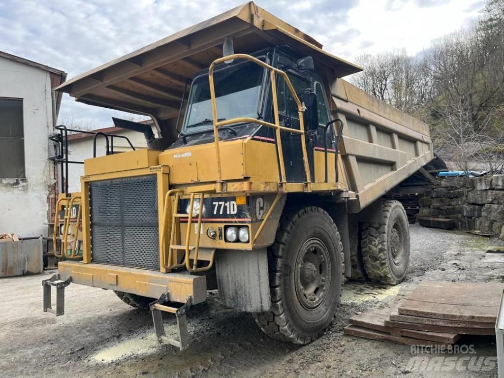 CAT 771D 剛性傾卸卡車