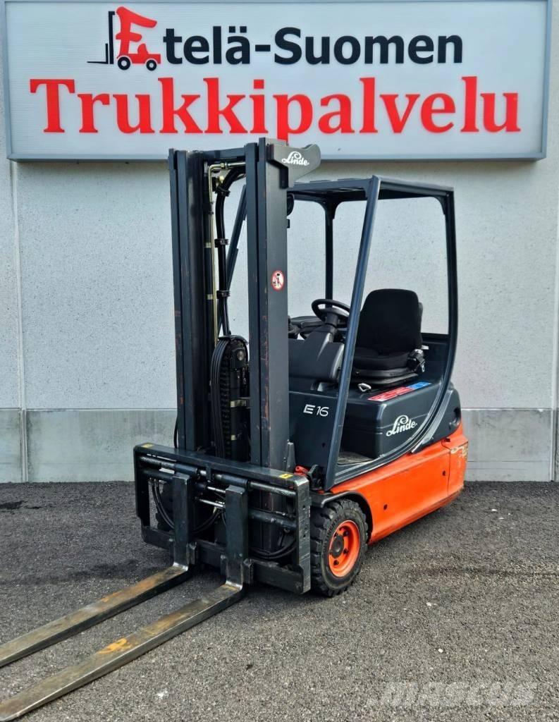 Linde E 16 C-02 電動堆高機