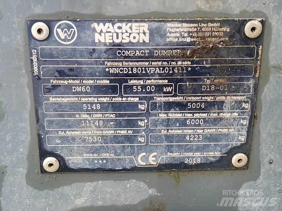 Wacker Neuson DW 60 側卸礦車