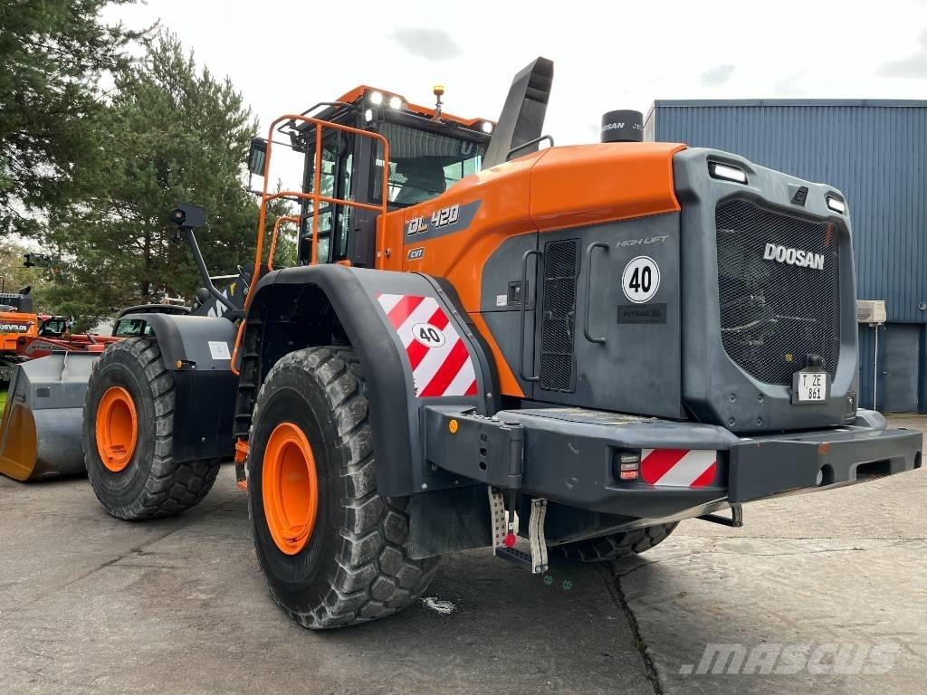 Doosan DL 420-7K CVT 輪胎式裝載機