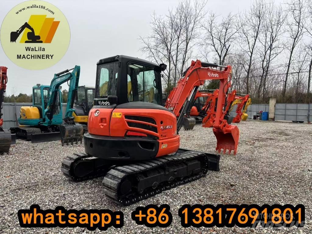 Kubota KX 163-5 小型挖土機/掘鑿機<7t(小型挖掘機)