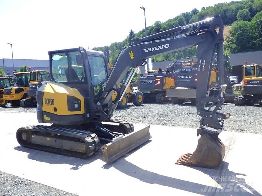 Volvo ECR 50 F 小型挖土機/掘鑿機<7t(小型挖掘機)