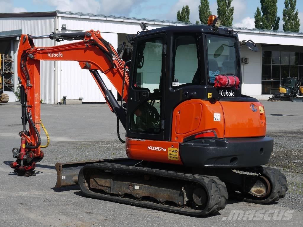 Kubota U 57-4 小型挖土機/掘鑿機<7t(小型挖掘機)