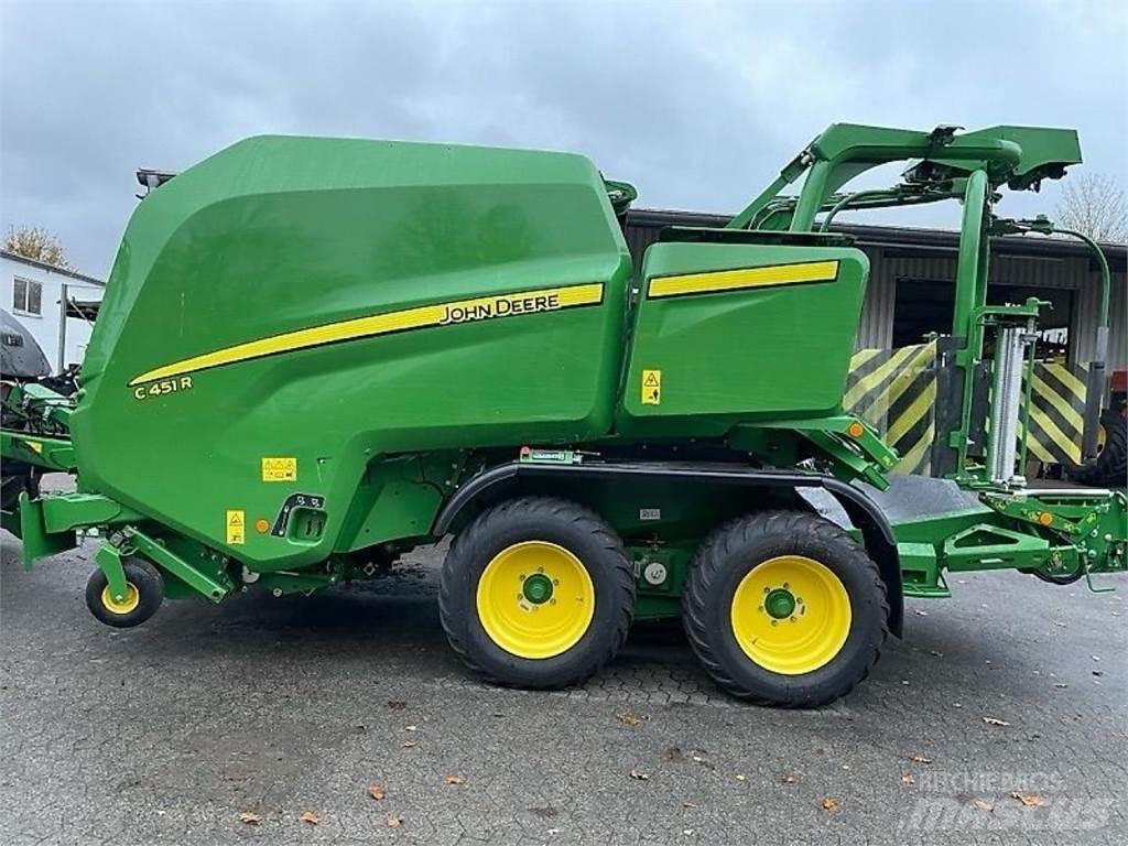 John Deere C451R 圓型牧草打包機