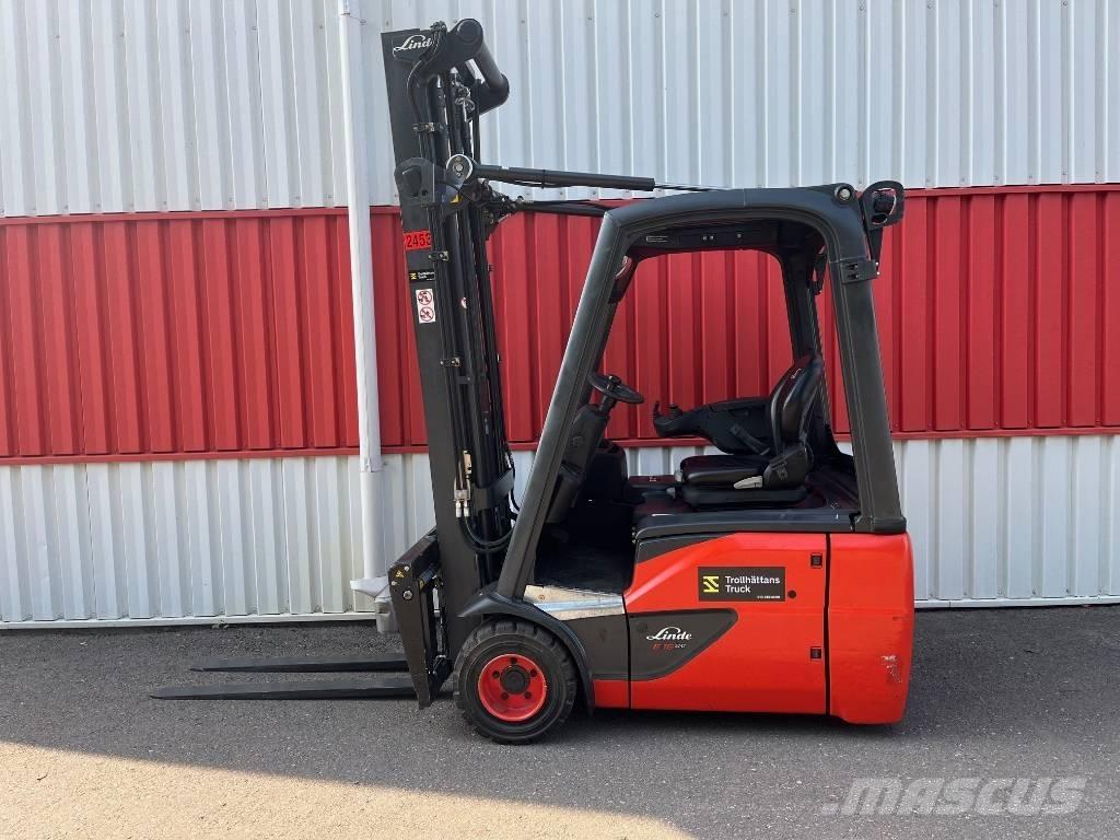Linde E 16 C-02 電動堆高機
