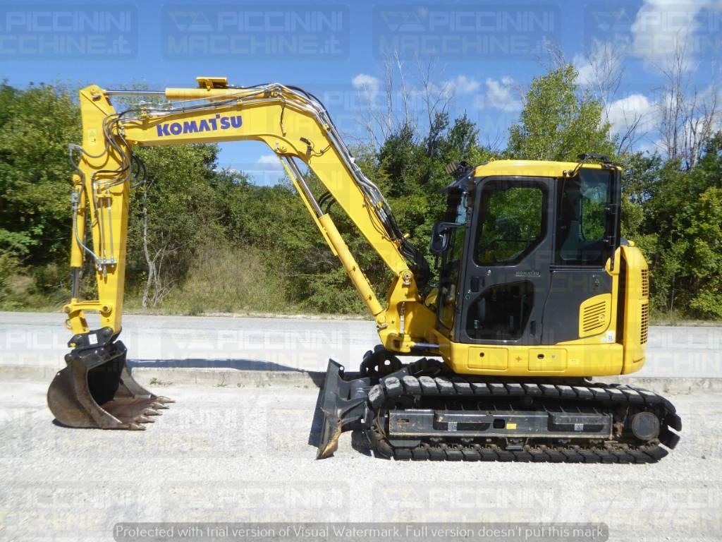 Komatsu PC88MR-11 中型挖土機/掘鑿機/挖掘機 7t-12t