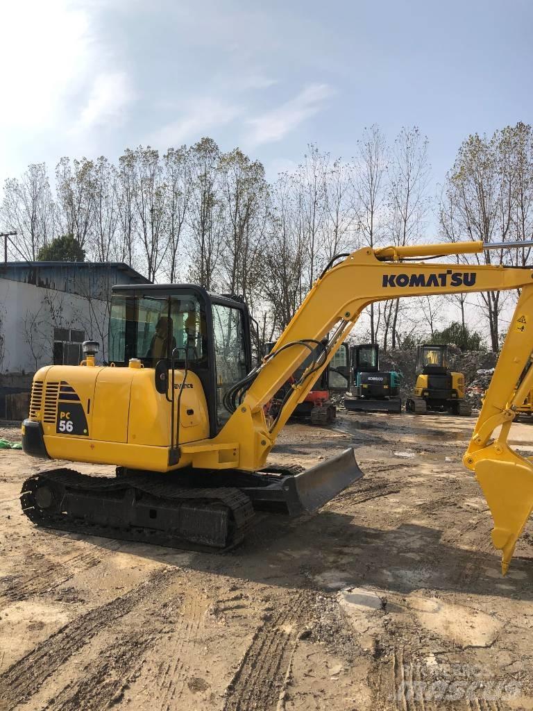 Komatsu PC 56 小型挖土機/掘鑿機<7t(小型挖掘機)
