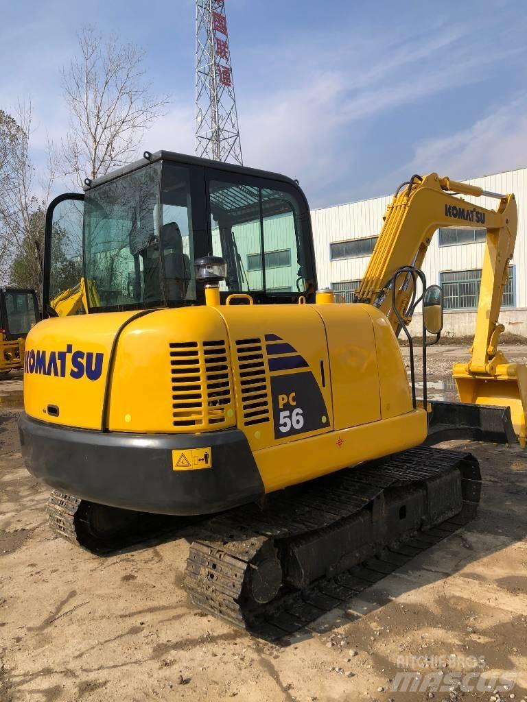 Komatsu PC 56 小型挖土機/掘鑿機<7t(小型挖掘機)