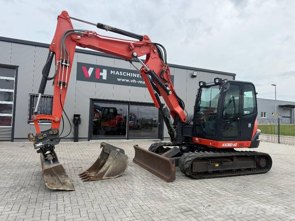 Kubota KX 080-4 中型挖土機/掘鑿機/挖掘機 7t-12t