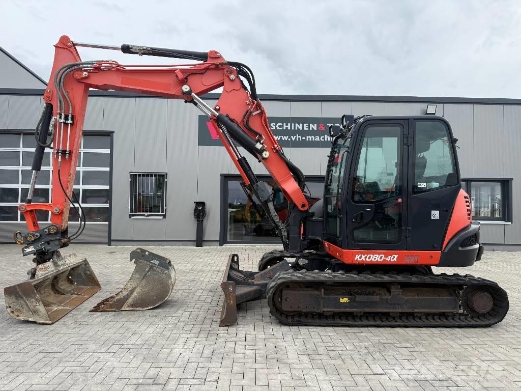 Kubota KX 080-4 中型挖土機/掘鑿機/挖掘機 7t-12t