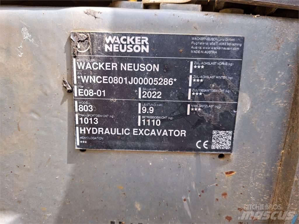 Wacker Neuson 803 履帶式 挖土機/掘鑿機/挖掘機