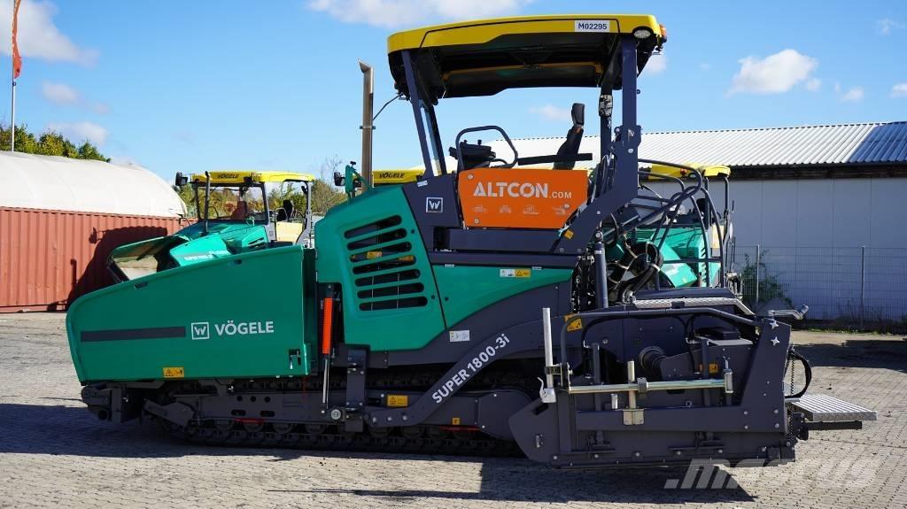 Vögele SUPER 1800-3I 瀝青攤舖機/鋪路機