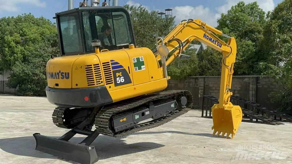 Komatsu PC56-7 小型挖土機/掘鑿機<7t(小型挖掘機)