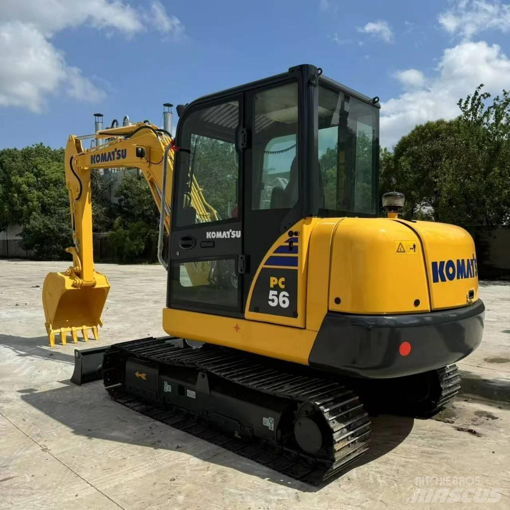 Komatsu PC56-7 小型挖土機/掘鑿機<7t(小型挖掘機)