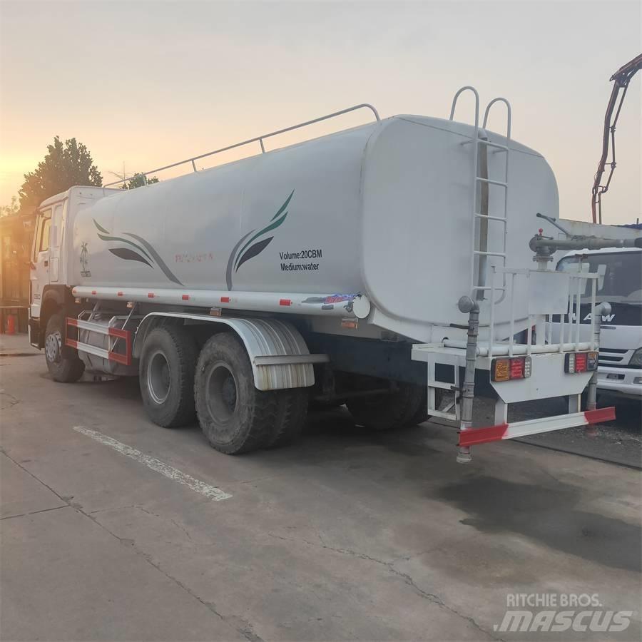 Howo 375 6x4 水車
