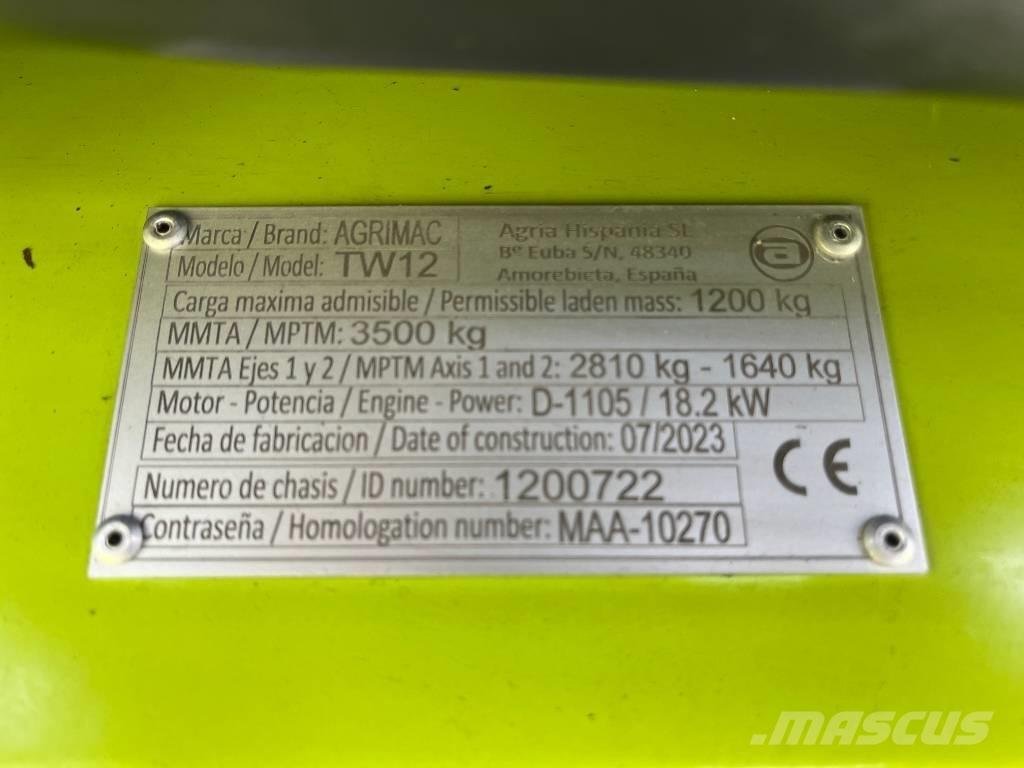 Agrimac TW 12 4x4 柴油卡車