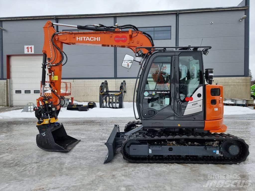 Hitachi ZX 85 US-6 中型挖土機/掘鑿機/挖掘機 7t-12t