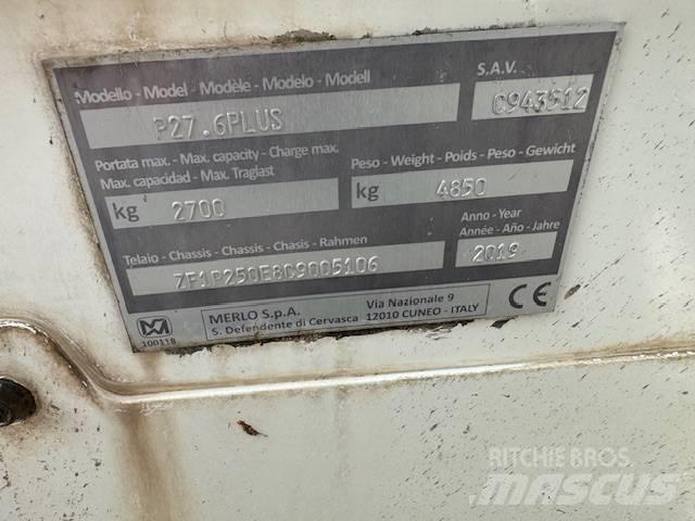 Merlo P 27.6 Plus 伸縮臂操作車