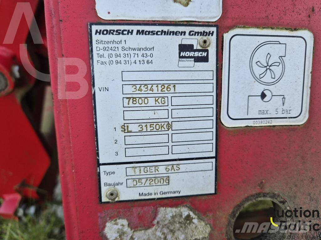 Horsch Tiger 6 AS 中耕管理機