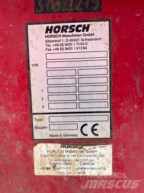 Horsch Cruiser 6 XL 中耕管理機