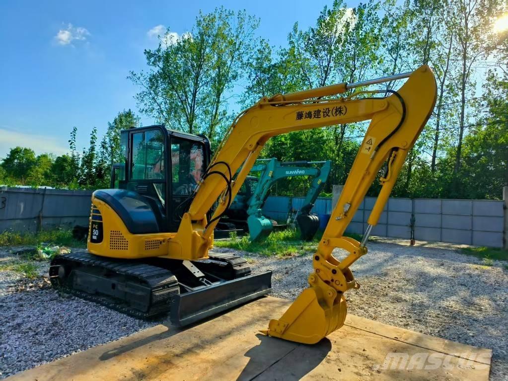 Komatsu PC 50 MR 小型挖土機/掘鑿機<7t(小型挖掘機)